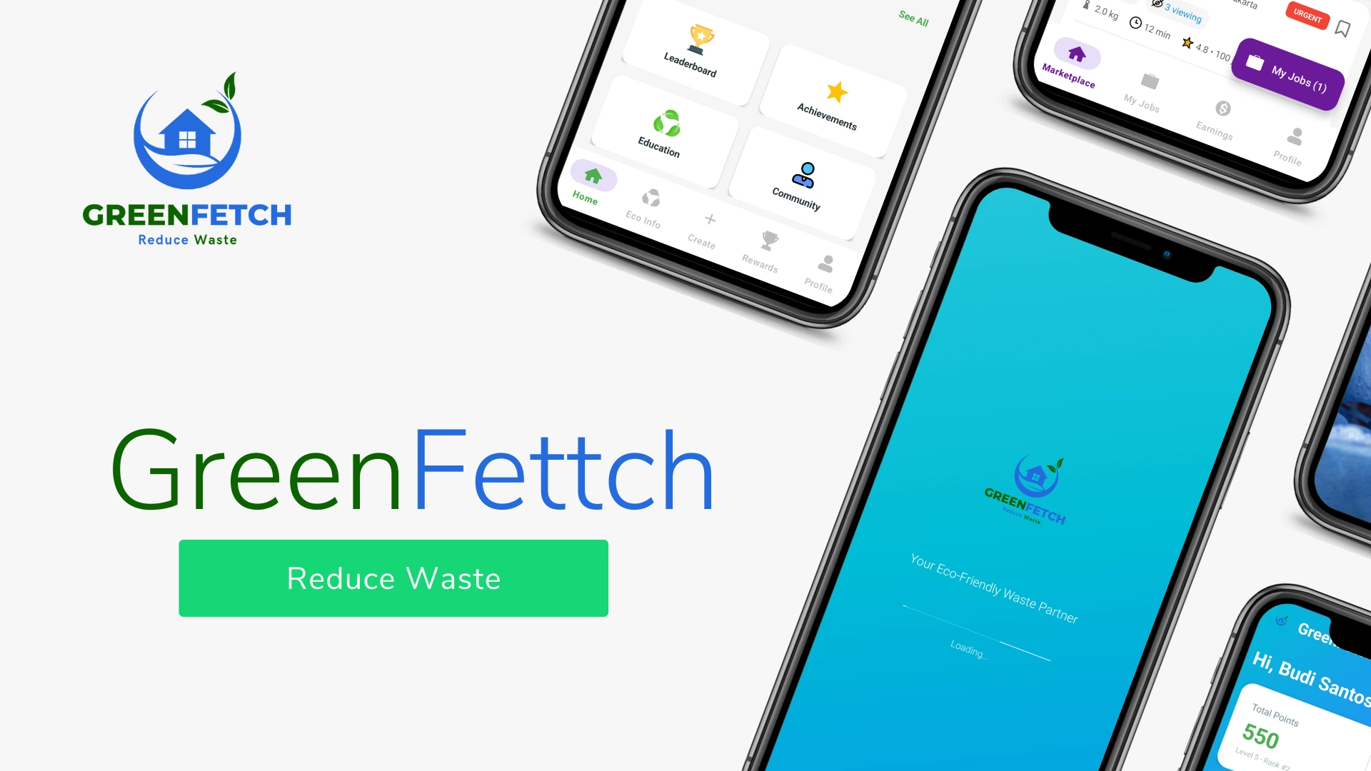 GreenFetch Mobile preview